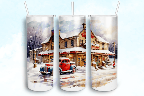 Christmas Ornaments Tumbler Sublimation