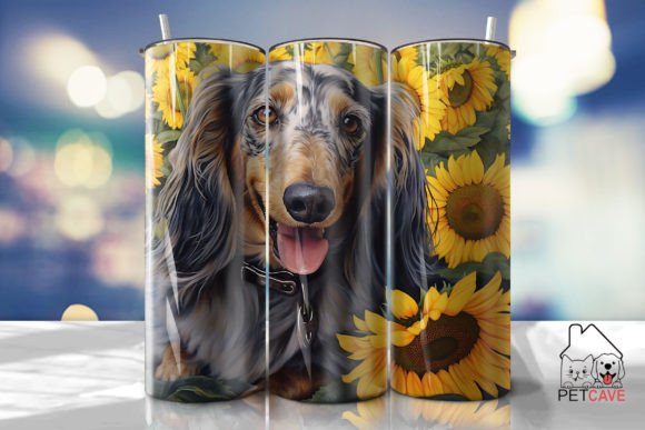 Intense Close-Ups Dachshund Tumbler Wrap