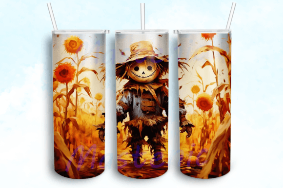 Spooky Season Tumbler Sublimation Design