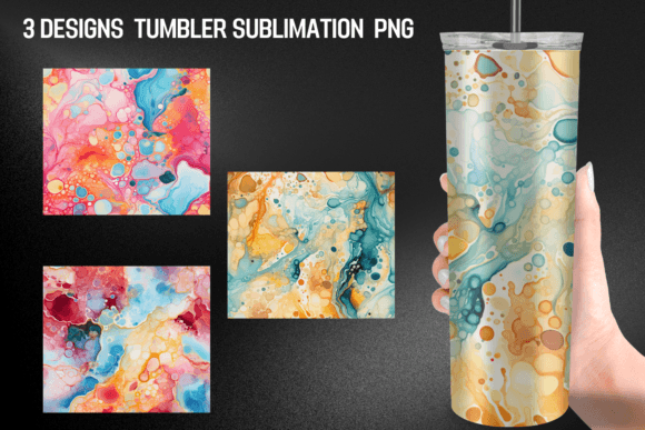Watercolor Biological Tumbler Sublimatio